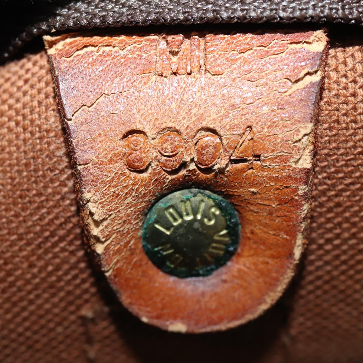 LOUIS VUITTON Monogram Keepall 60 Boston Bag M41422 LV Auth 154812