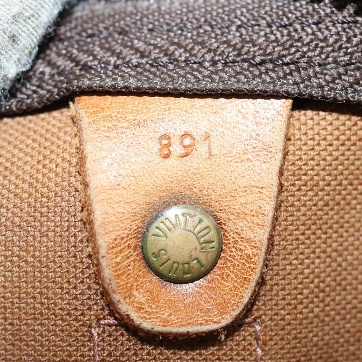 LOUIS VUITTON Monogram Keepall 50 Boston Bag M41426 LV Auth 154813