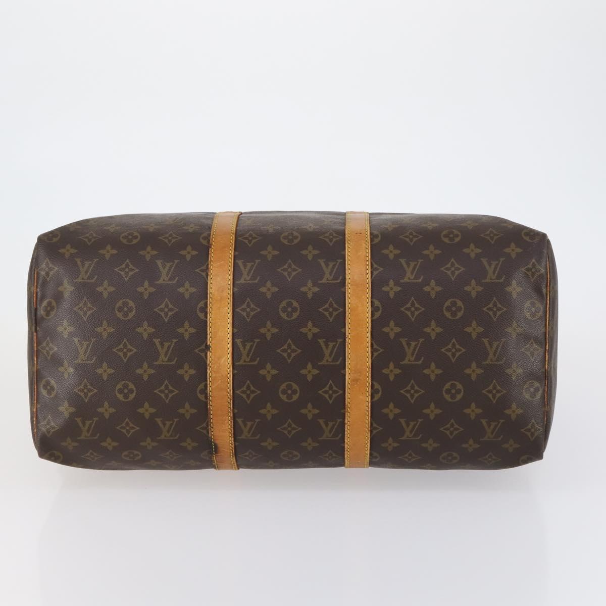 LOUIS VUITTON Monogram Keepall 50 Boston Bag M41426 LV Auth 154814