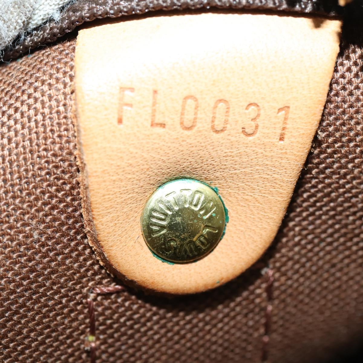 LOUIS VUITTON Monogram Keepall 55 Boston Bag M41424 LV Auth 154817