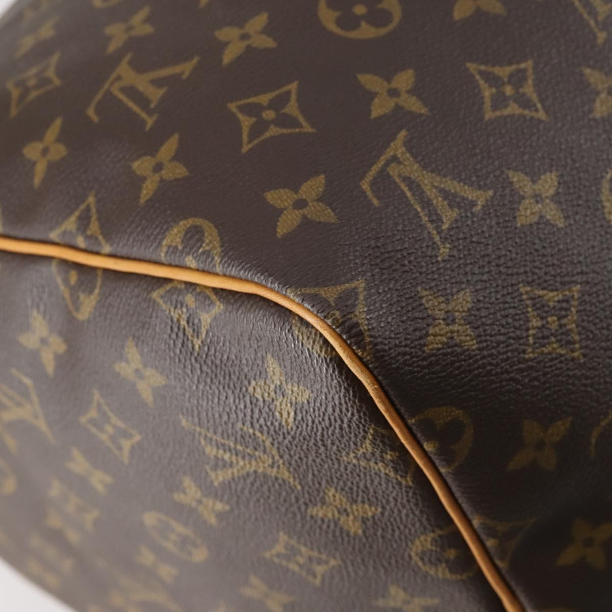 LOUIS VUITTON Monogram Keepall 55 Boston Bag M41424 LV Auth 154819