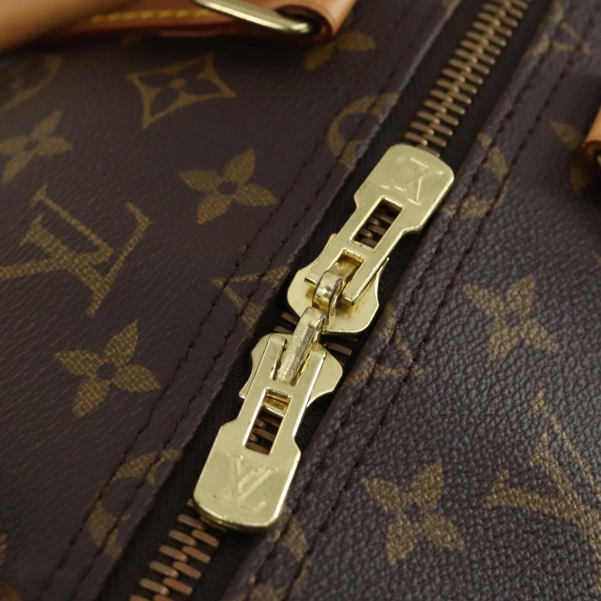 LOUIS VUITTON Monogram Keepall 55 Boston Bag M41424 LV Auth 154819