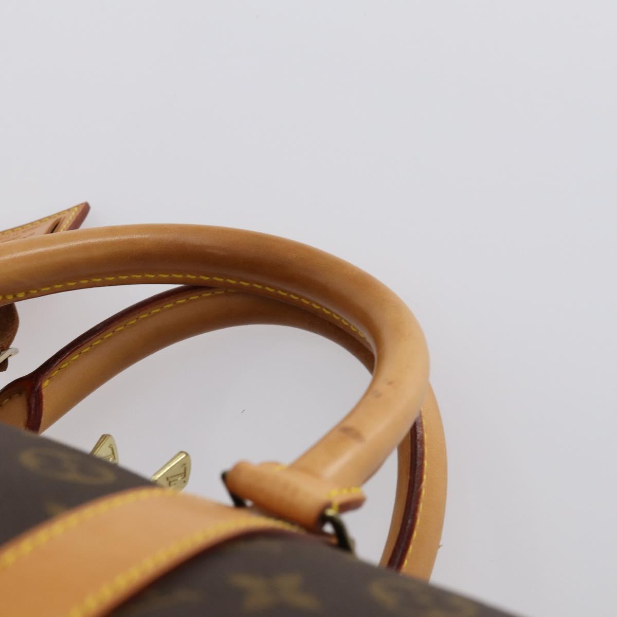 LOUIS VUITTON Monogram Keepall 55 Boston Bag M41424 LV Auth 154819