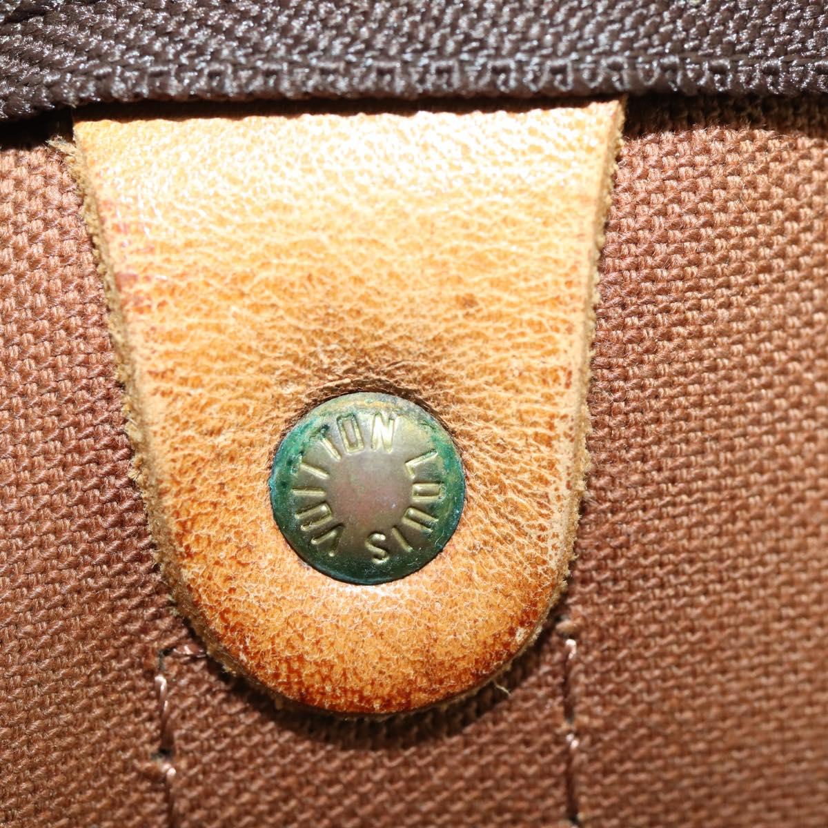 LOUIS VUITTON Monogram Keepall 60 Boston Bag M41422 LV Auth 154820