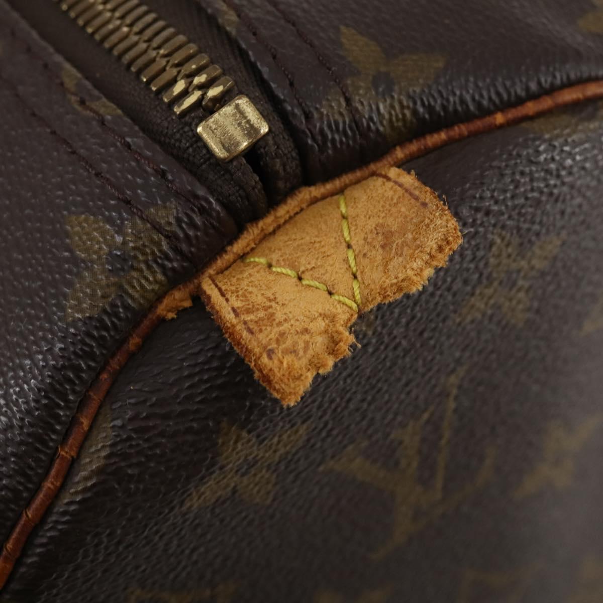 LOUIS VUITTON Monogram Keepall 60 Boston Bag M41422 LV Auth 154821