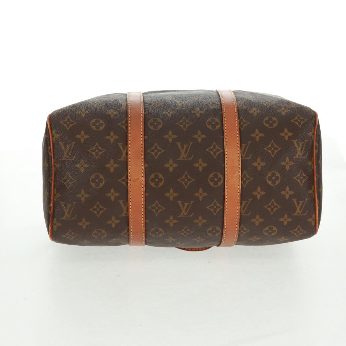 LOUIS VUITTON Monogram Sac Souple 35 Boston Bag M41626 LV Auth 154822