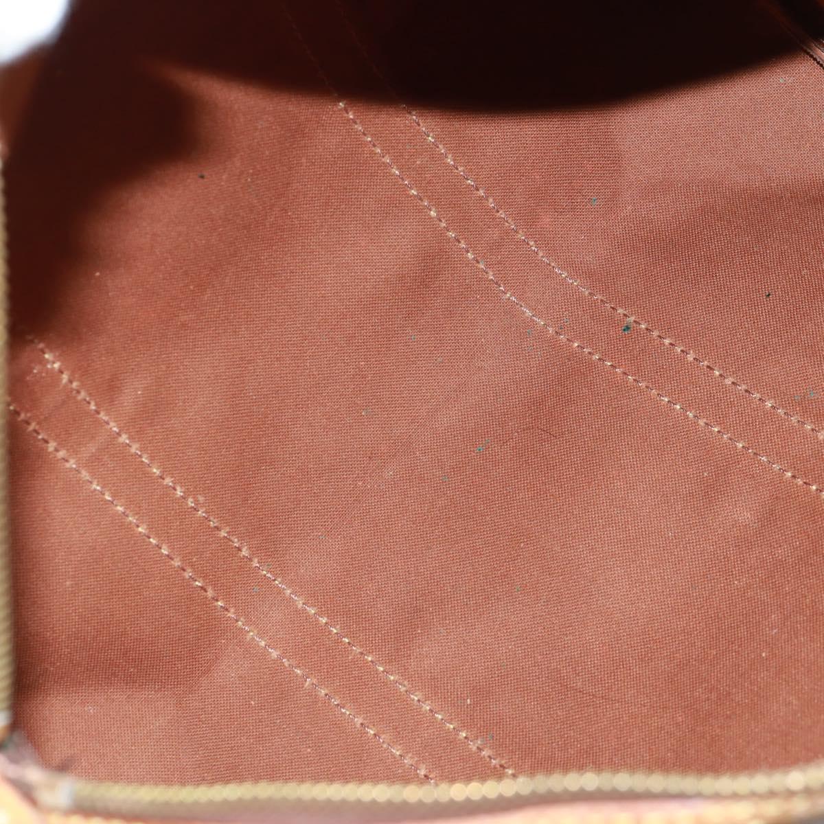LOUIS VUITTON Monogram Sac Souple 35 Boston Bag M41626 LV Auth 154822
