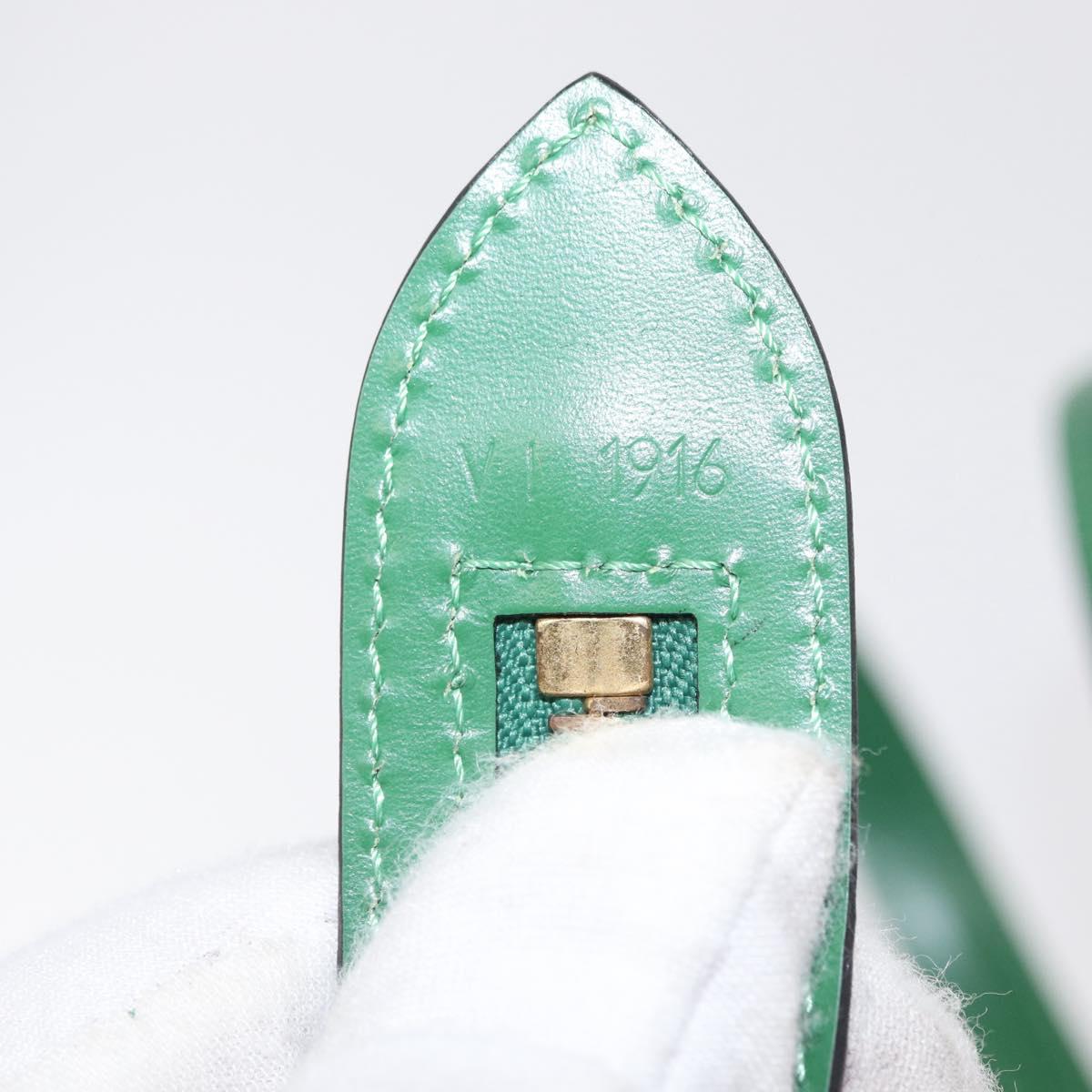LOUIS VUITTON Epi Saint Jacques Hand Bag Green M52274 LV Auth 154825