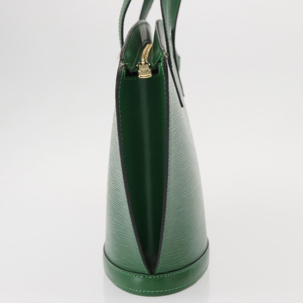 LOUIS VUITTON Epi Saint Jacques Hand Bag Green M52274 LV Auth 154825