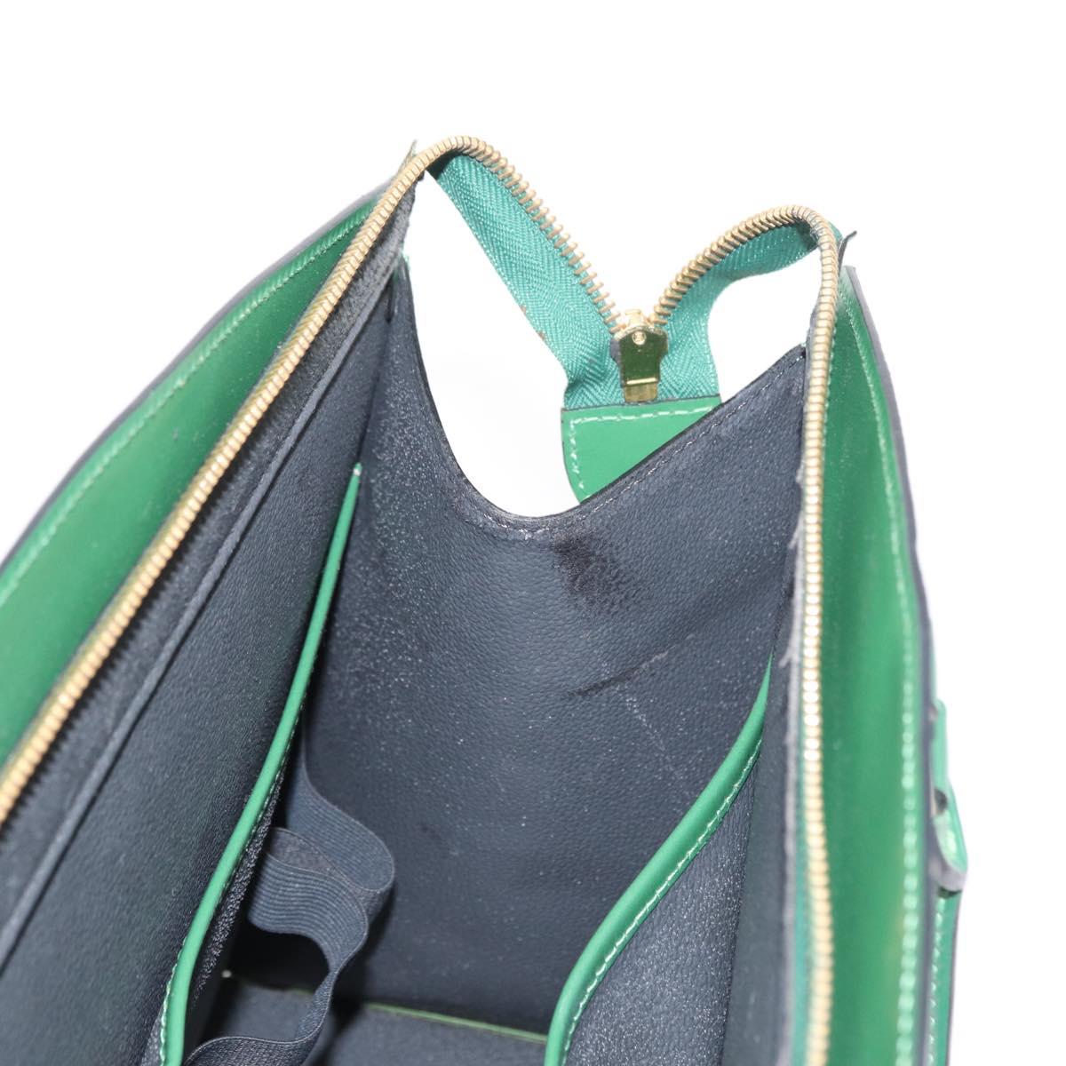 LOUIS VUITTON Epi Riviera Hand Bag Green M48184 LV Auth 154832