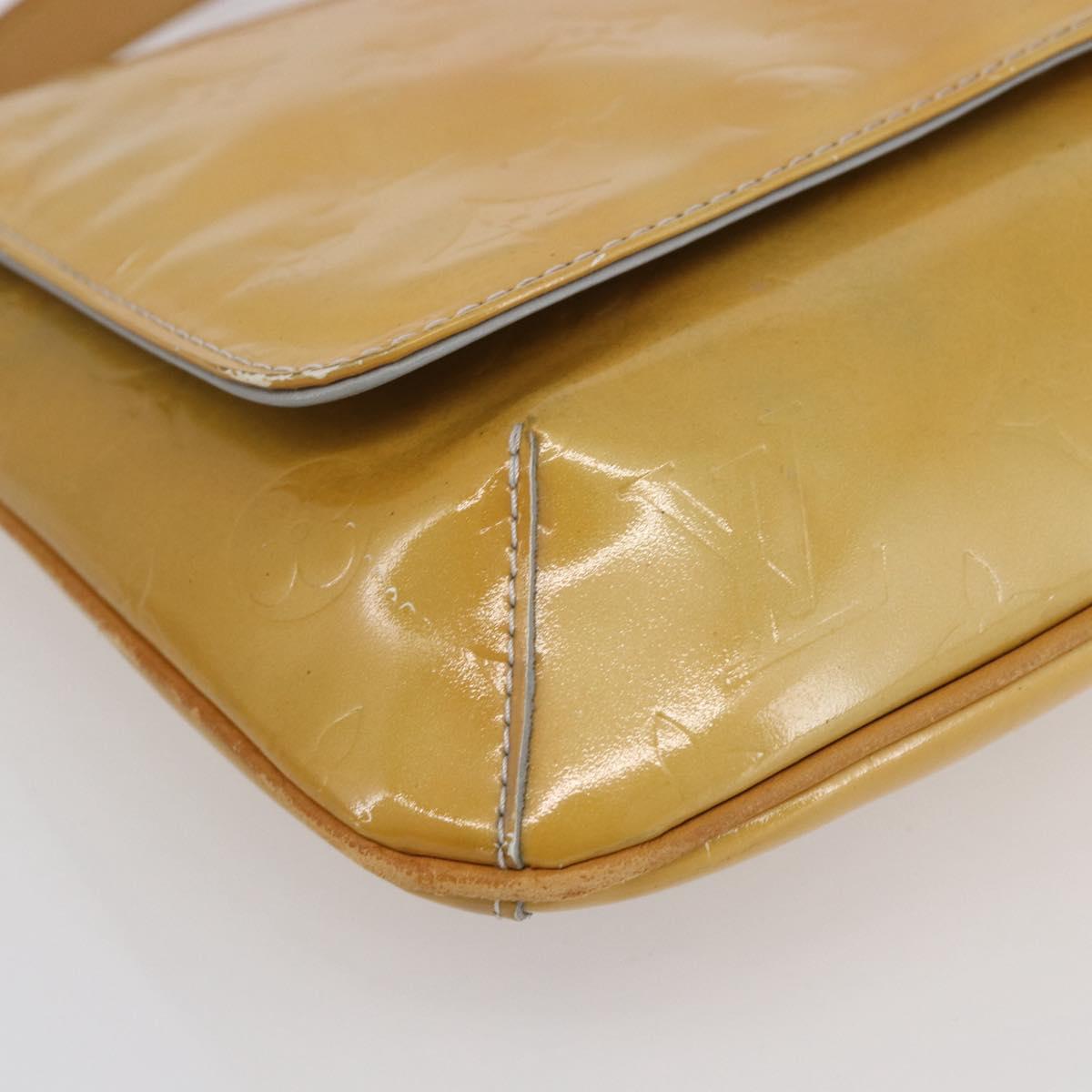 LOUIS VUITTON Monogram Vernis Thompson Street Bag Gris M91008 LV Auth 154836