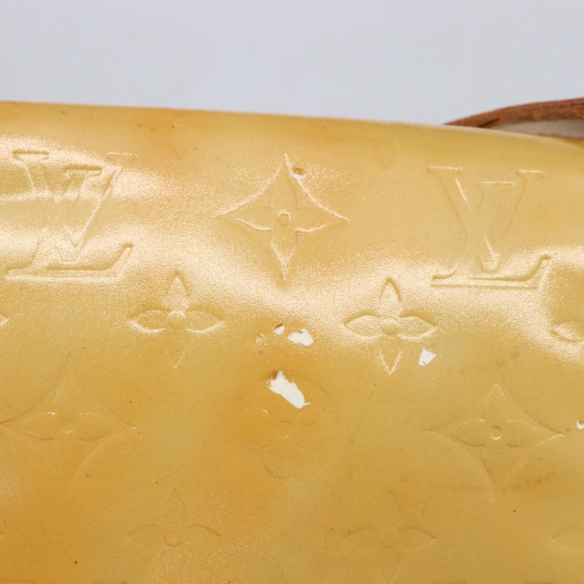 LOUIS VUITTON Monogram Vernis Thompson Street Bag Gris M91008 LV Auth 154836