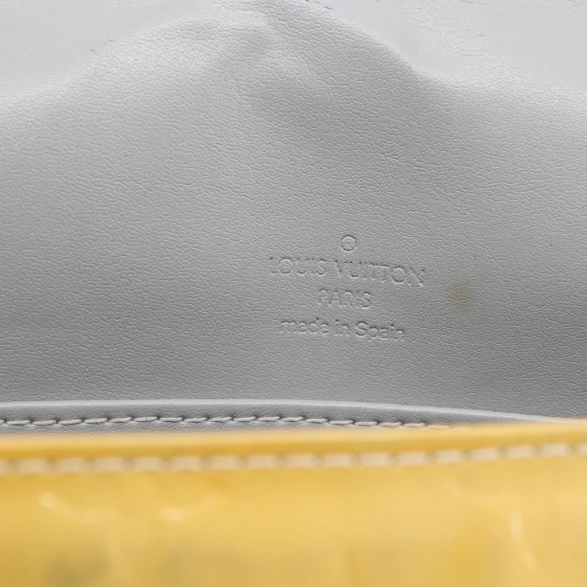 LOUIS VUITTON Monogram Vernis Thompson Street Bag Gris M91008 LV Auth 154836