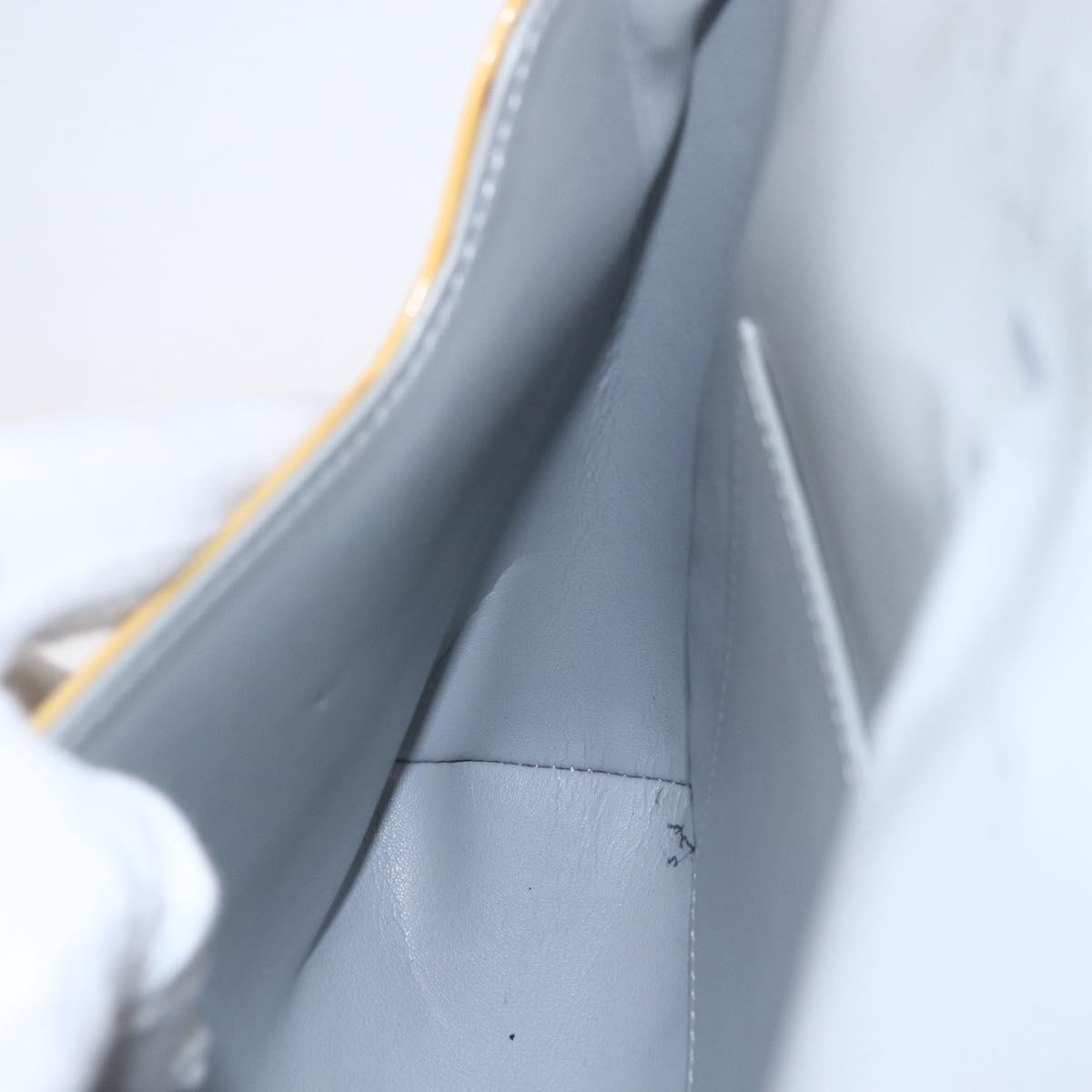 LOUIS VUITTON Monogram Vernis Thompson Street Bag Gris M91008 LV Auth 154836