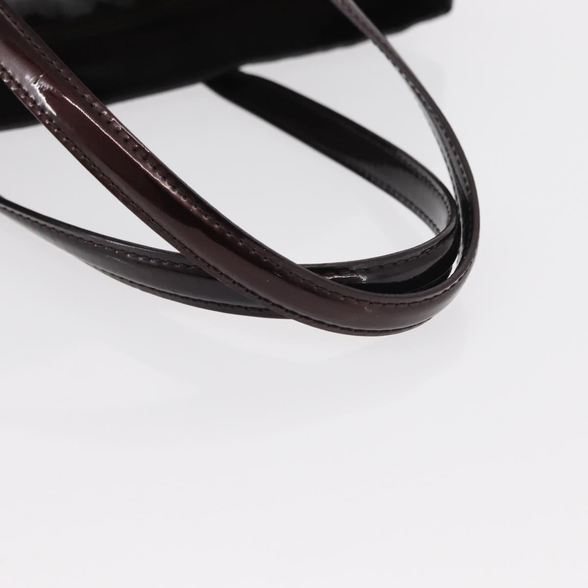 LOUIS VUITTON Monogram Vernis Wilshire MM Hand Bag Amarante M91645 Auth 154842