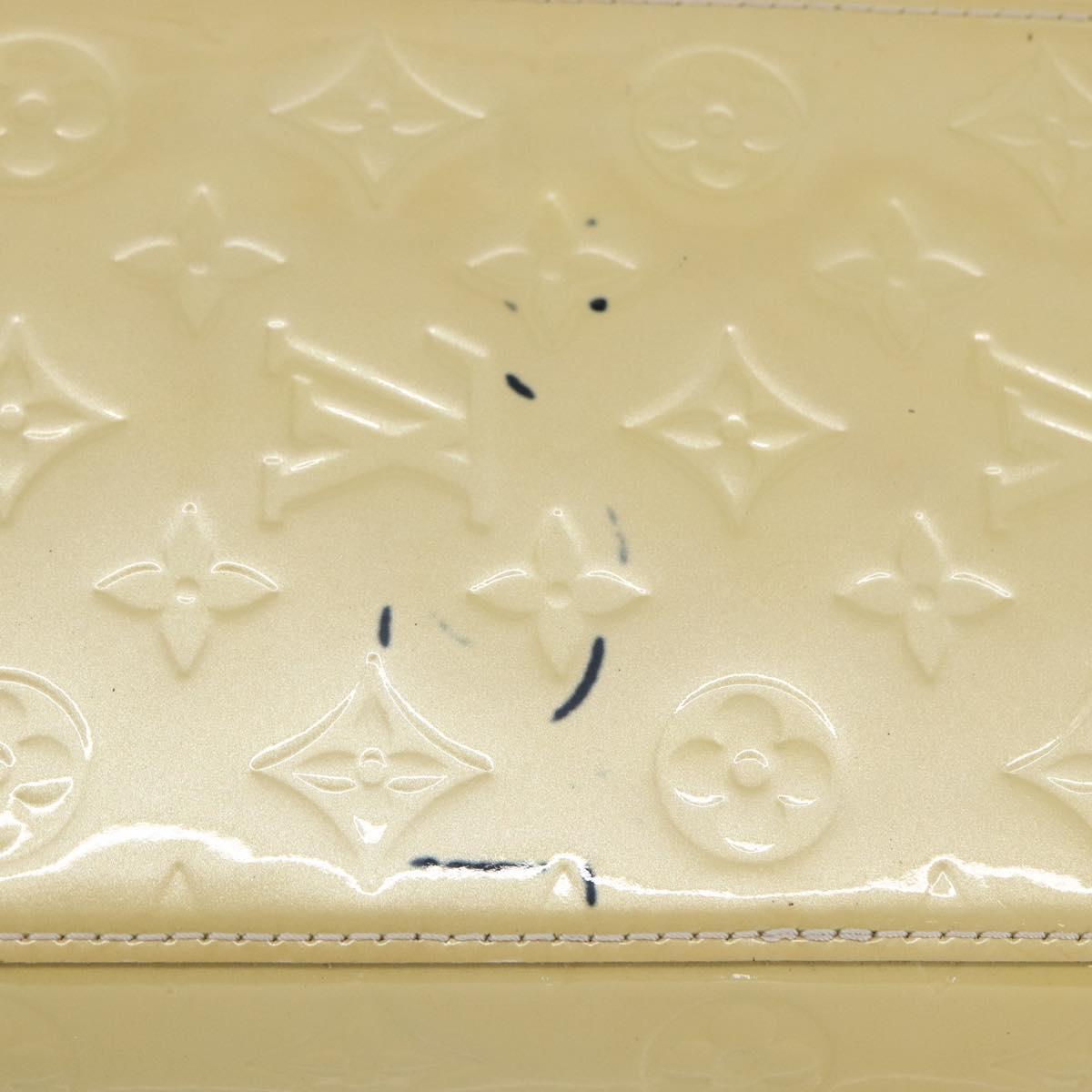 LOUIS VUITTON Monogram Vernis Sherwood PM Bag Broncorail M91491 LV Auth 154843