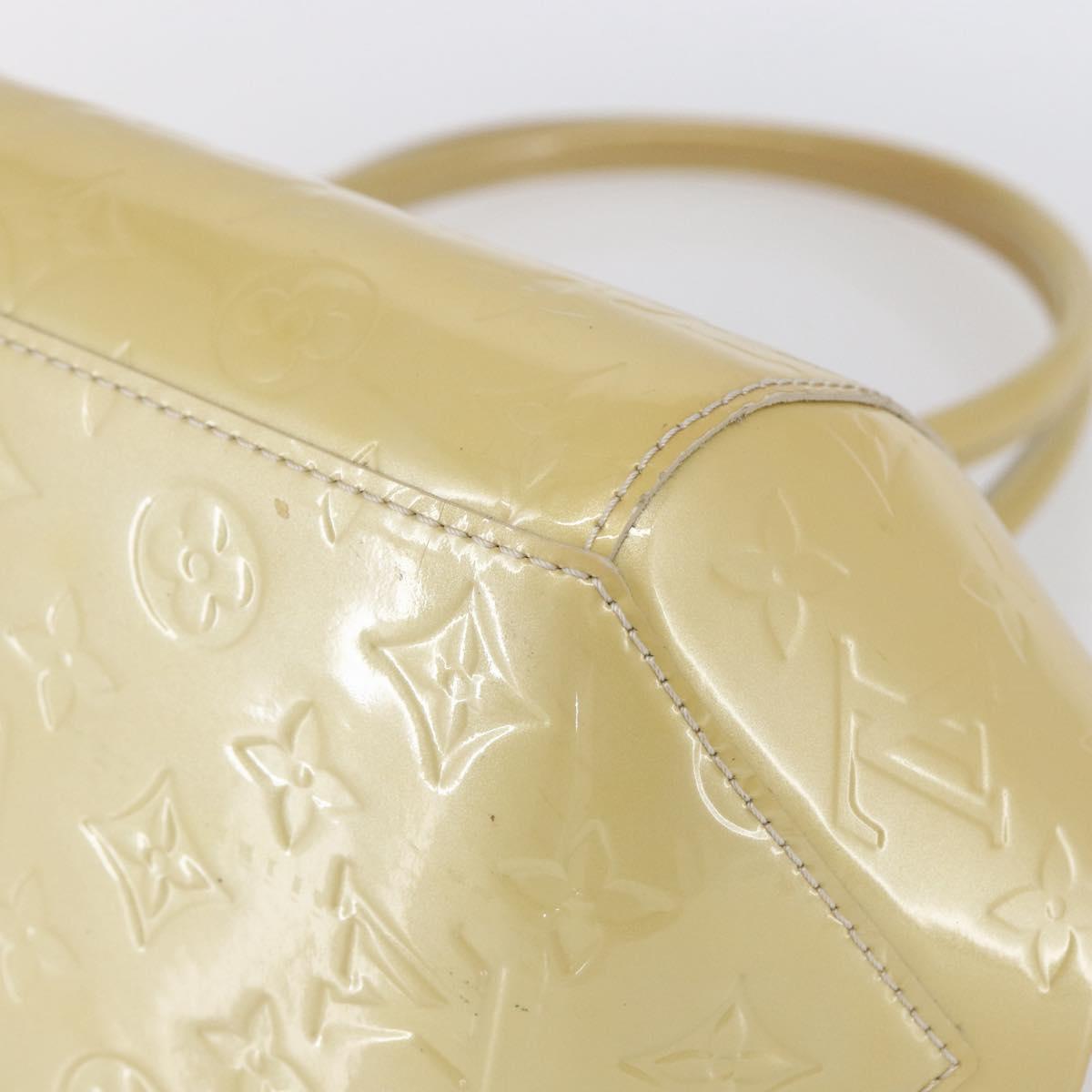 LOUIS VUITTON Monogram Vernis Sherwood PM Bag Broncorail M91491 LV Auth 154843