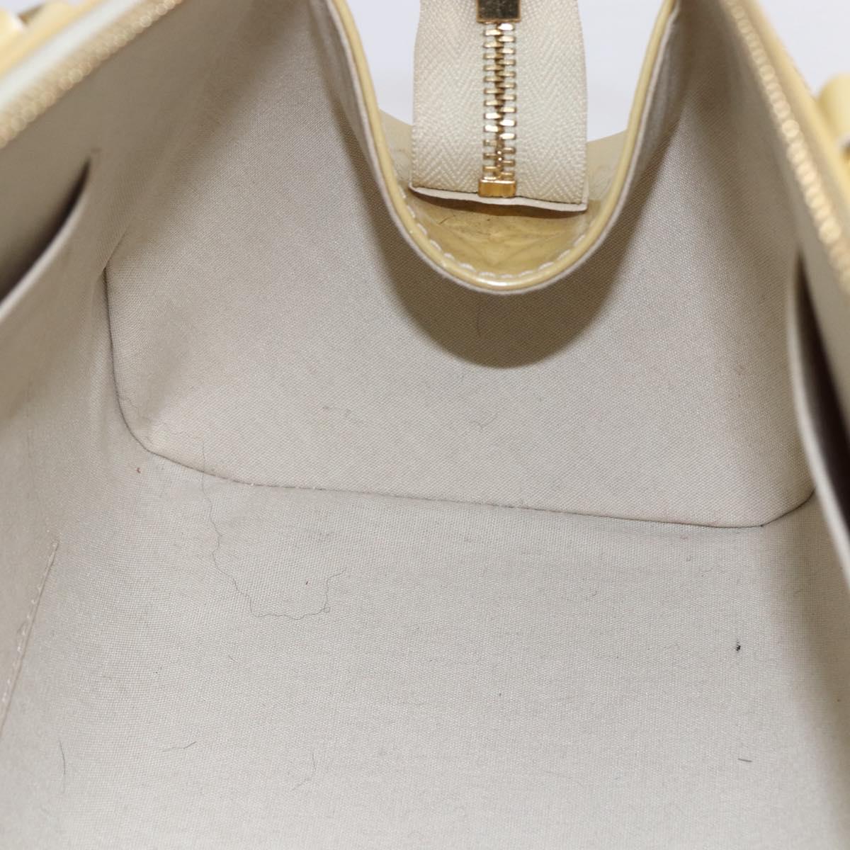 LOUIS VUITTON Monogram Vernis Sherwood PM Bag Broncorail M91491 LV Auth 154843