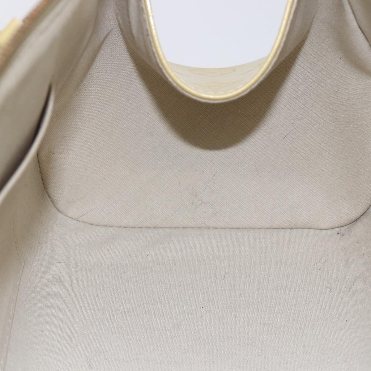 LOUIS VUITTON Monogram Vernis Sherwood PM Bag Broncorail M91491 LV Auth 154843