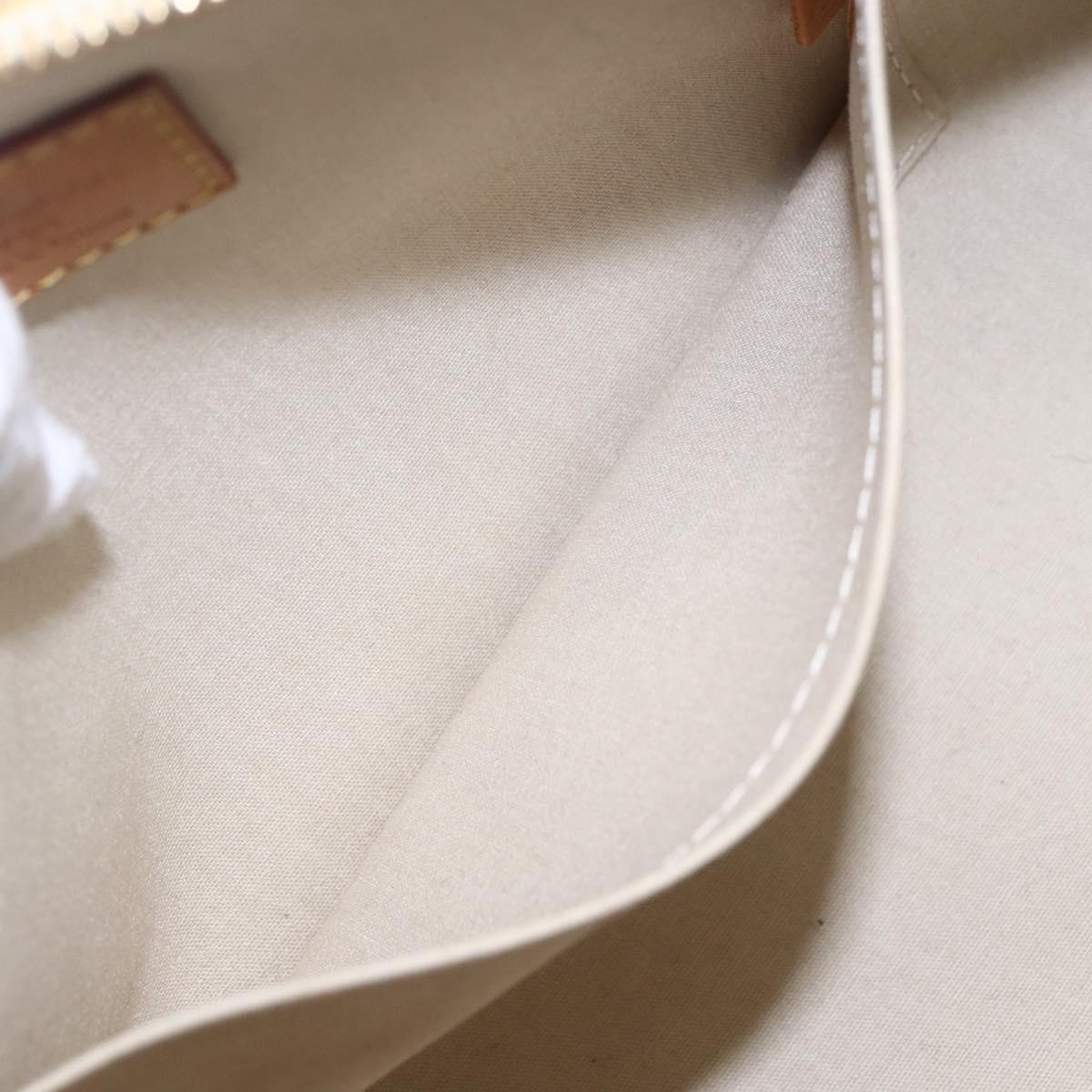 LOUIS VUITTON Monogram Vernis Sherwood PM Bag Broncorail M91491 LV Auth 154843