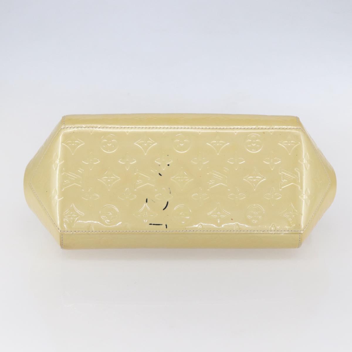 LOUIS VUITTON Monogram Vernis Sherwood PM Bag Broncorail M91491 LV Auth 154843