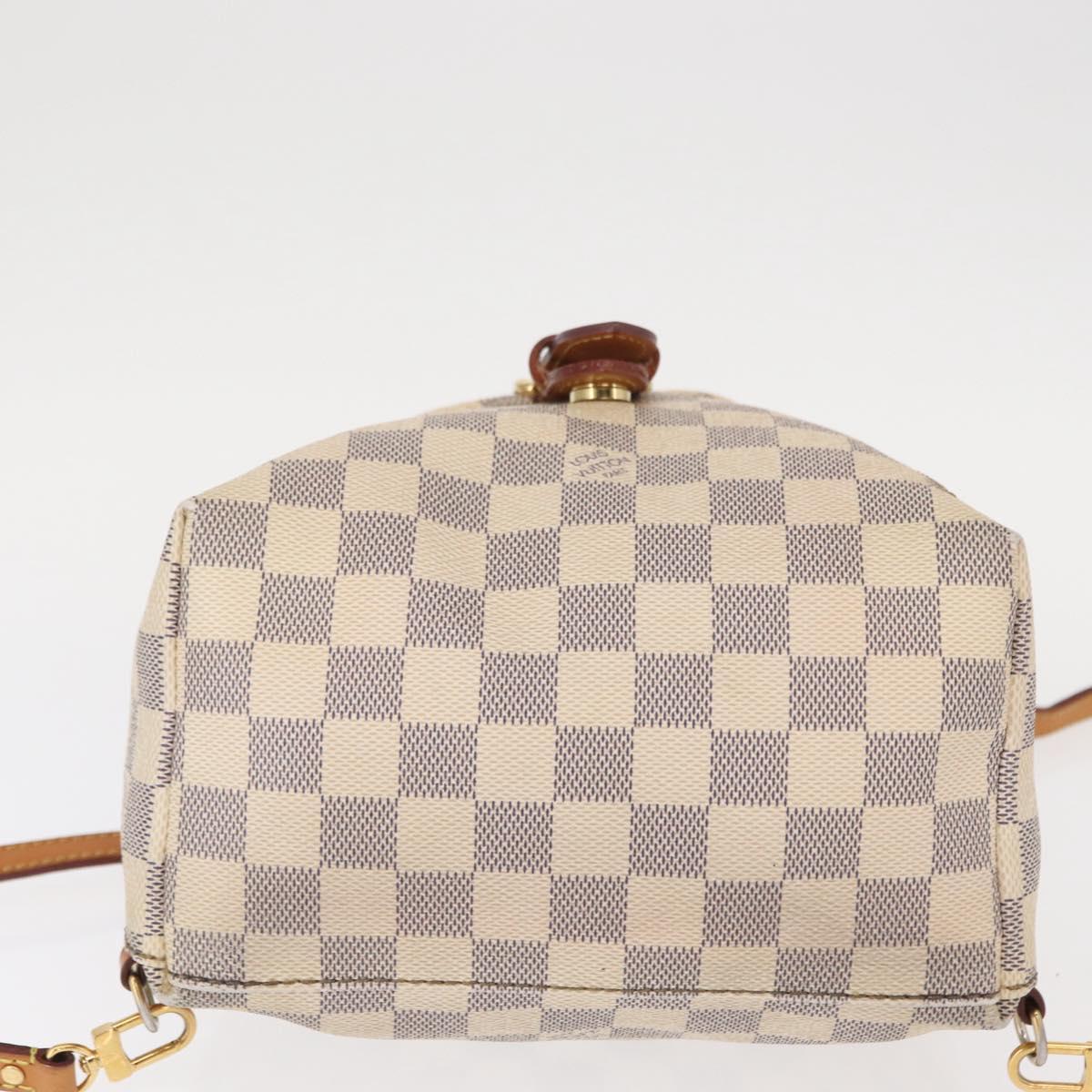 LOUIS VUITTON Damier Azur Speron BB Shoulder Bag N44026 LV Auth 154844
