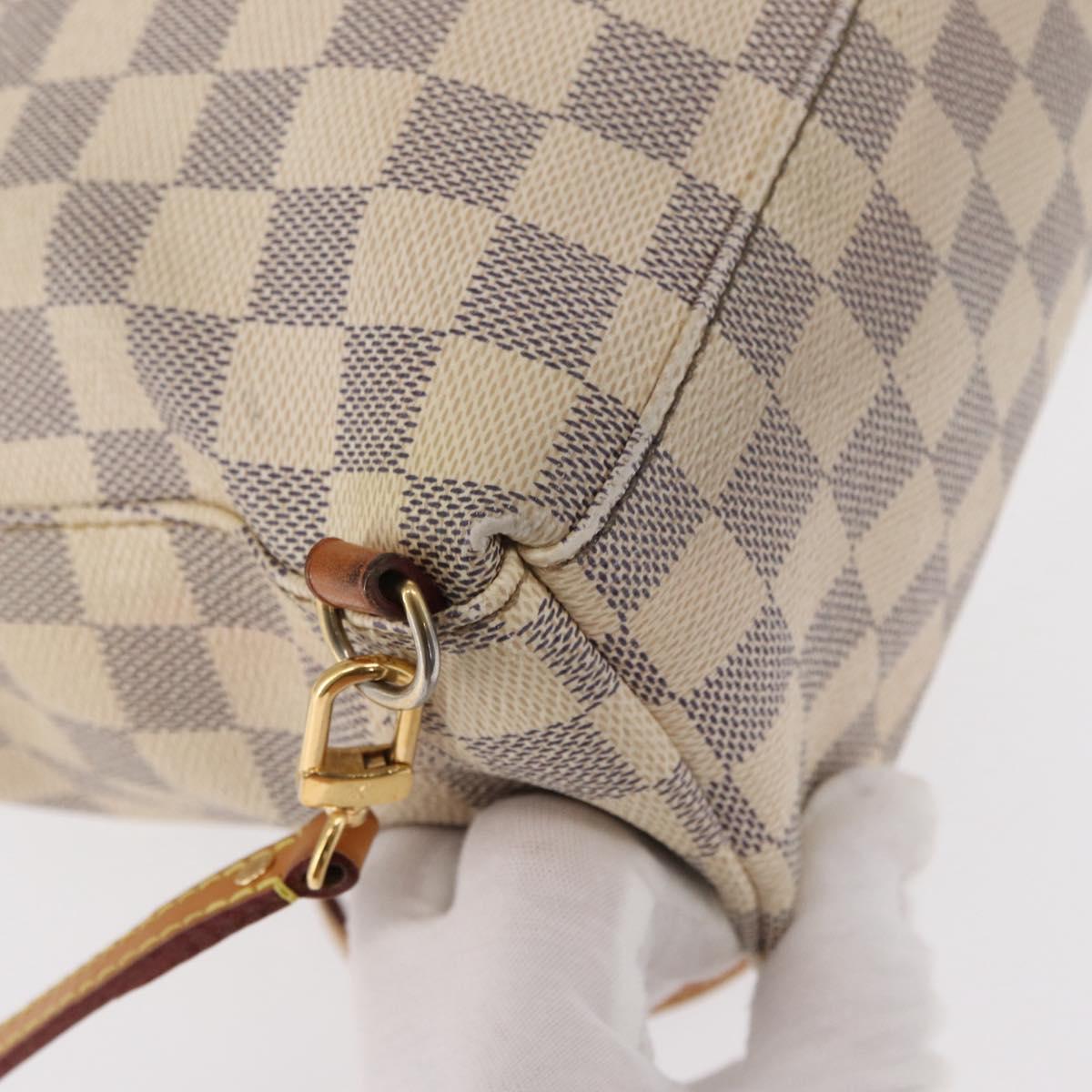 LOUIS VUITTON Damier Azur Speron BB Shoulder Bag N44026 LV Auth 154844