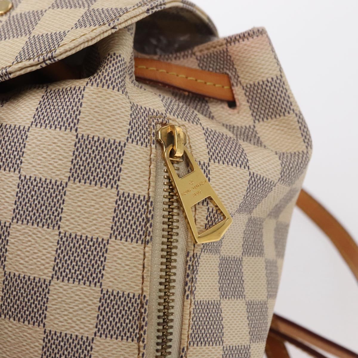 LOUIS VUITTON Damier Azur Speron BB Shoulder Bag N44026 LV Auth 154844