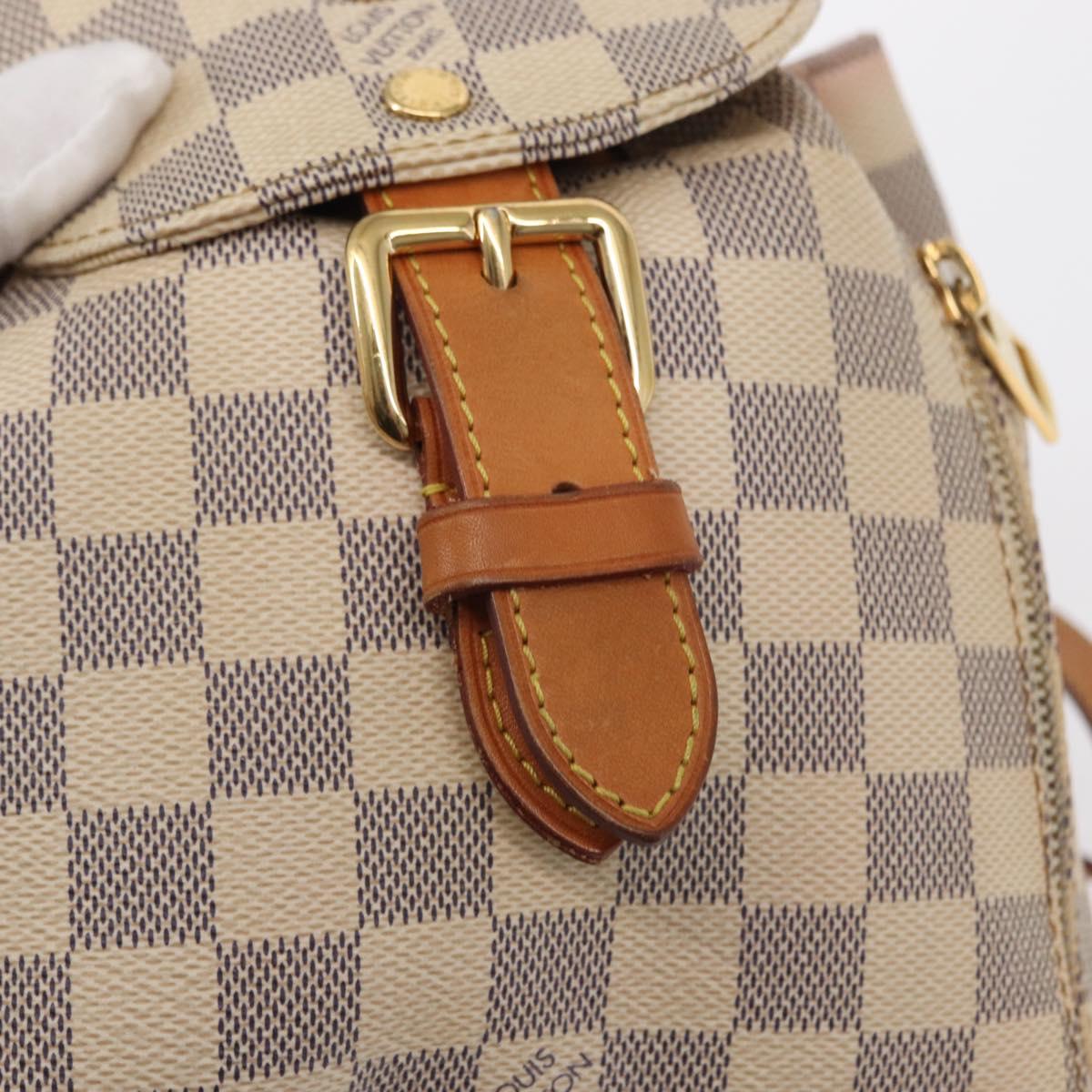 LOUIS VUITTON Damier Azur Speron BB Shoulder Bag N44026 LV Auth 154844