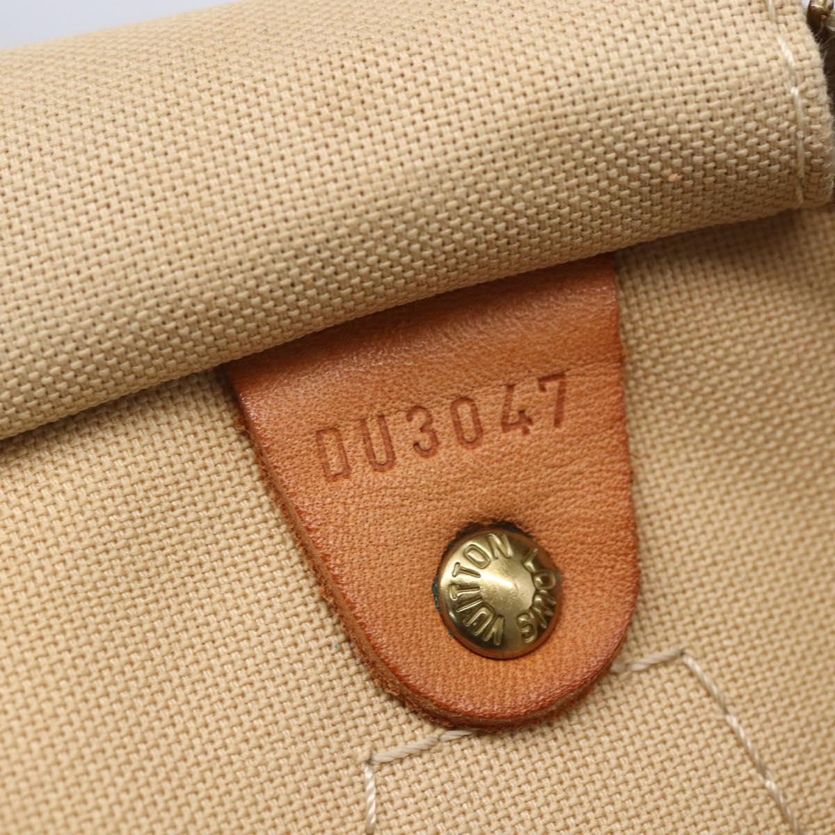 LOUIS VUITTON Damier Azur Speedy 30 Hand Bag N41533 LV Auth 154845