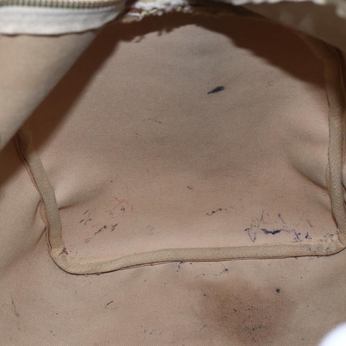 LOUIS VUITTON Damier Azur Speedy 35 Hand Bag N41535 LV Auth 154846