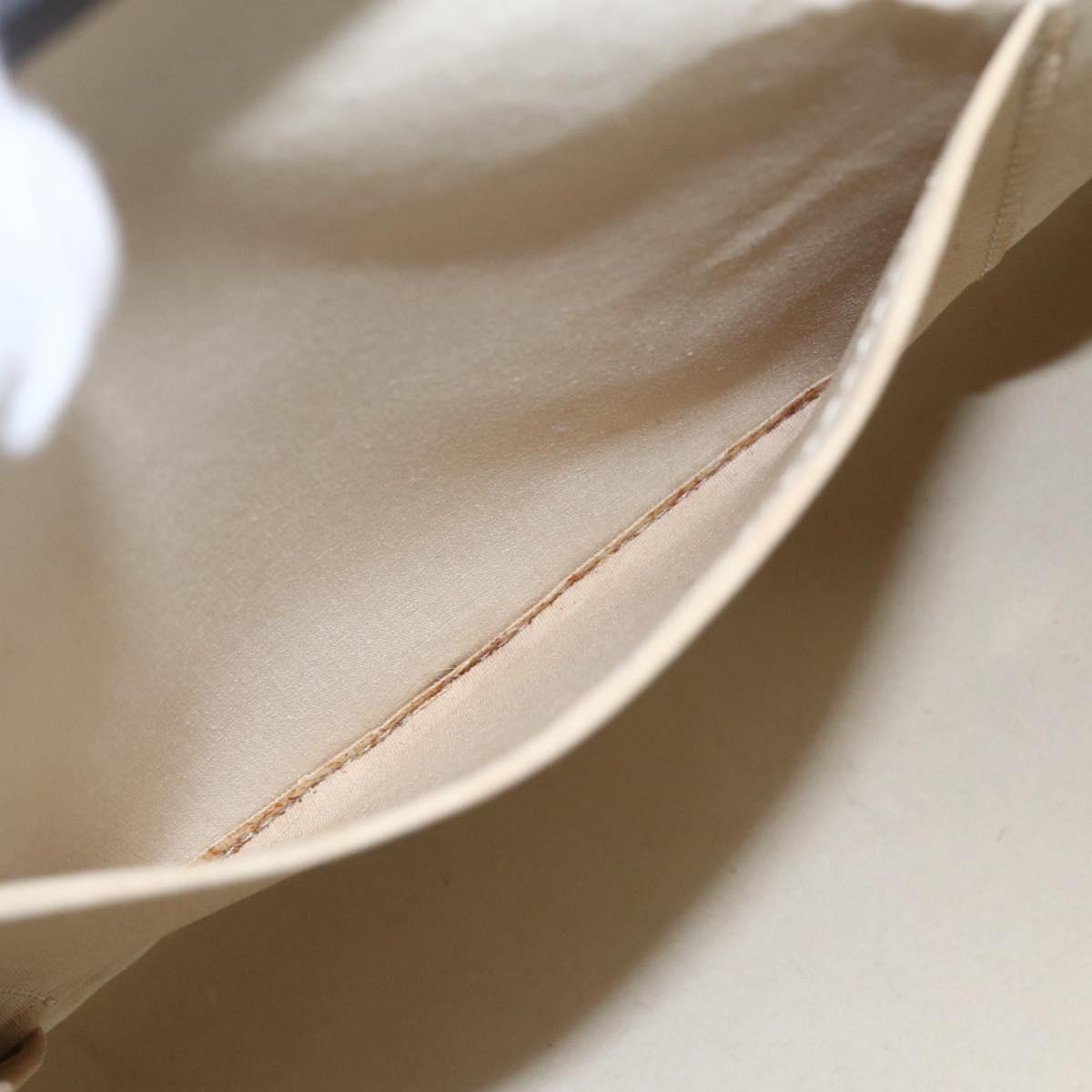 LOUIS VUITTON Monogram Mini Josephine GM Hand Bag Blue M92211 LV Auth 154847