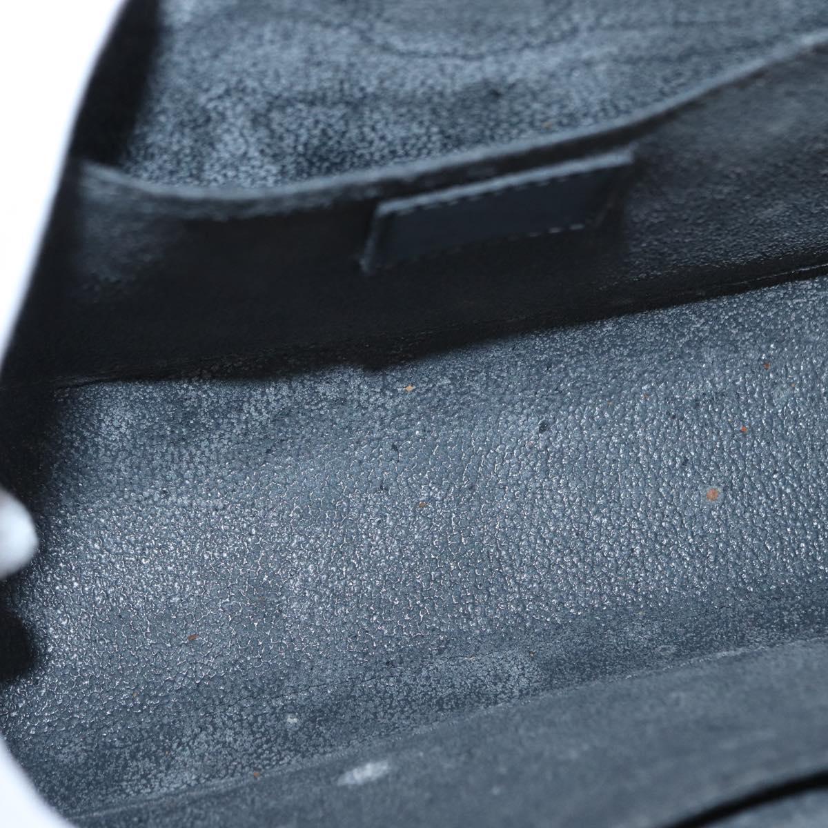 LOUIS VUITTON Epi Dauphine GM Cosmetic Pouch Black M48432 LV Auth 154852