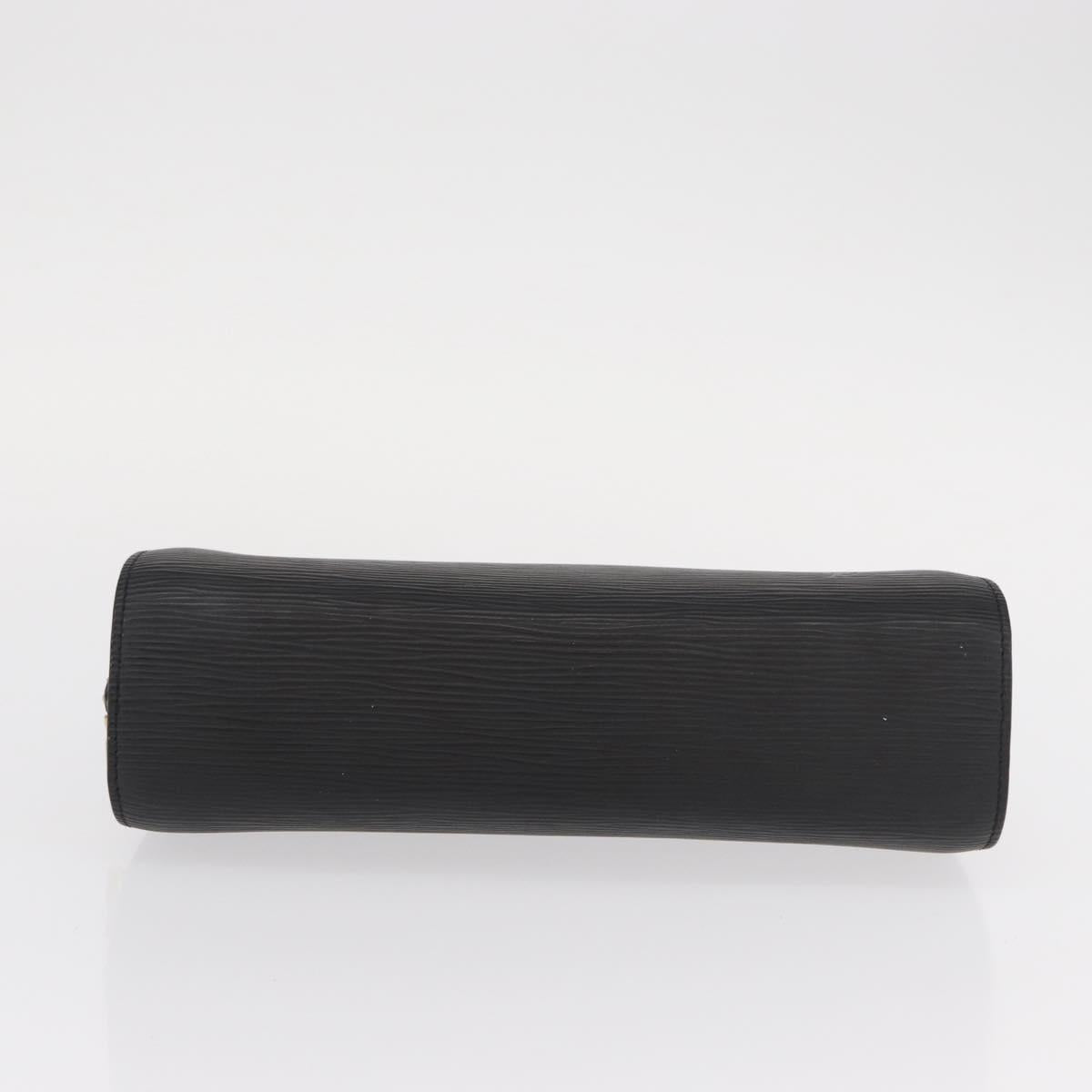 LOUIS VUITTON Epi Dauphine GM Cosmetic Pouch Black M48432 LV Auth 154852