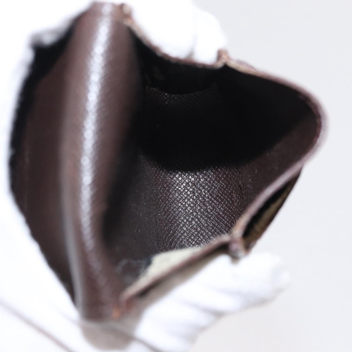 LOUIS VUITTON Damier Ebene Etui Cigarette Case N63024 LV Auth 154855