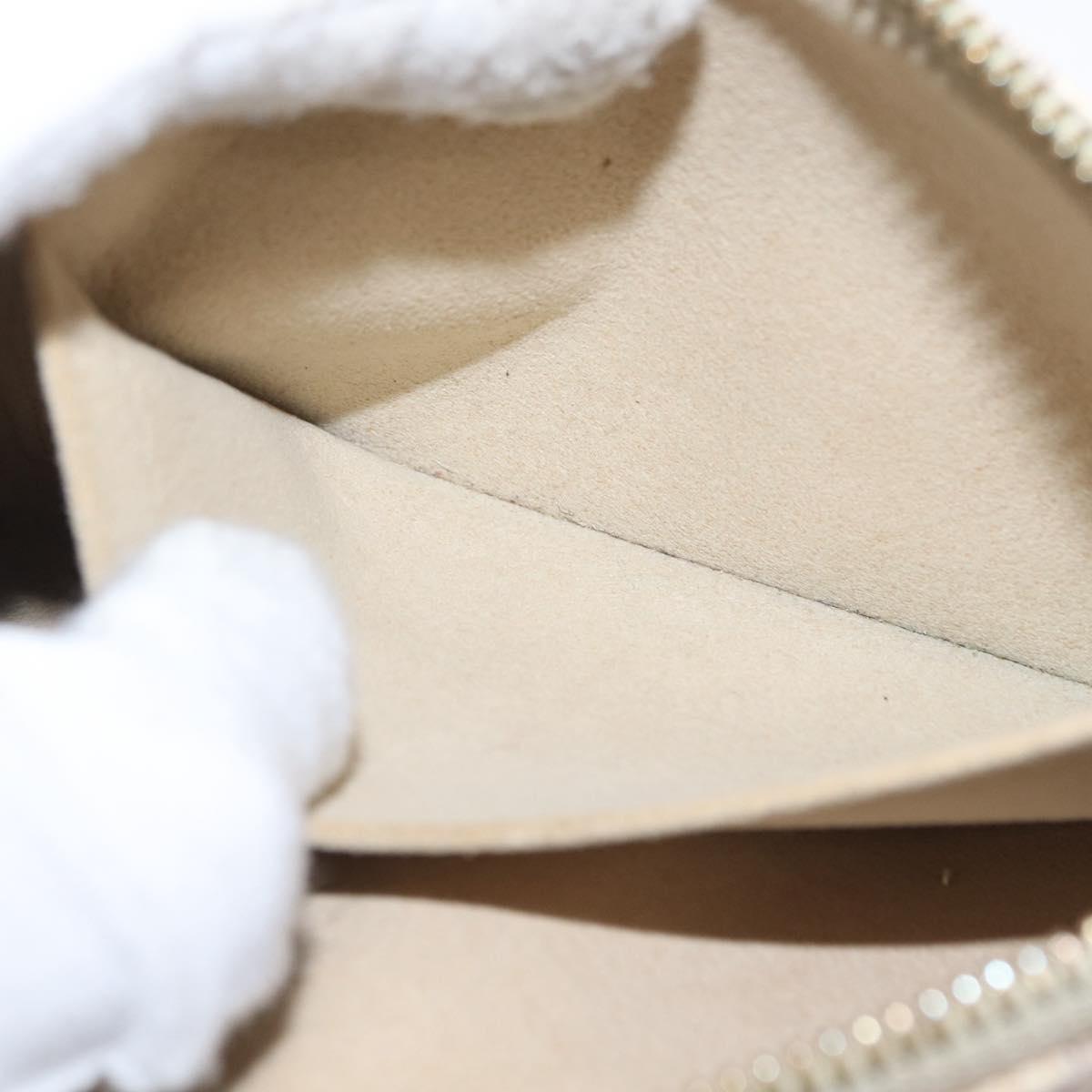 LOUIS VUITTON Damier Azur Pochette Mira MM Accessory Pouch N63090 LV Auth 154861