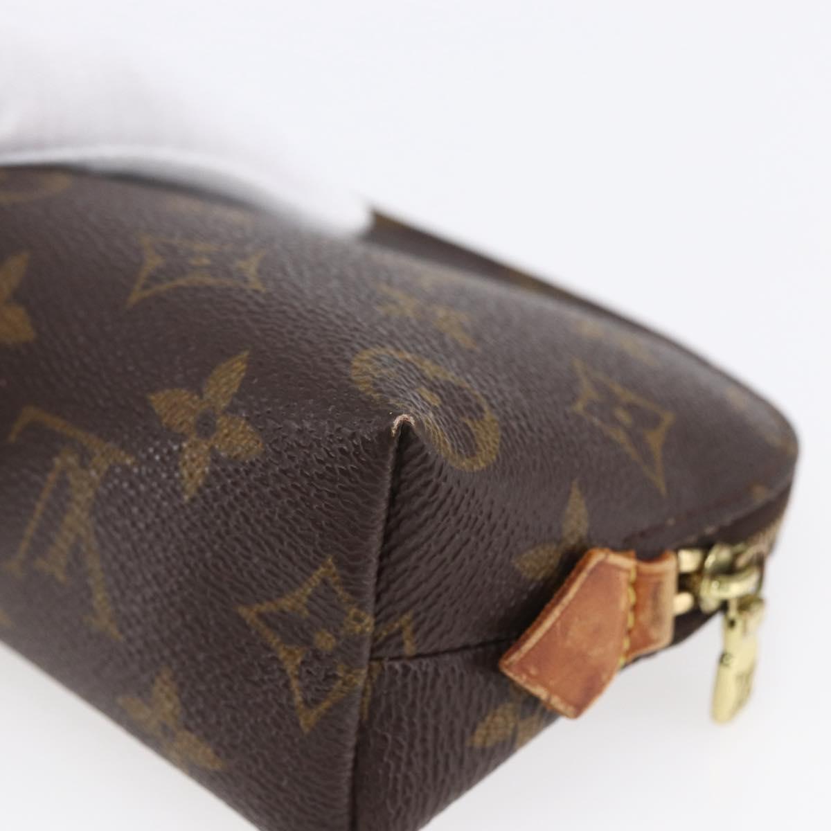 LOUIS VUITTON Monogram Pochette Cosmetic PM Pouch M43998 LV Auth 154862