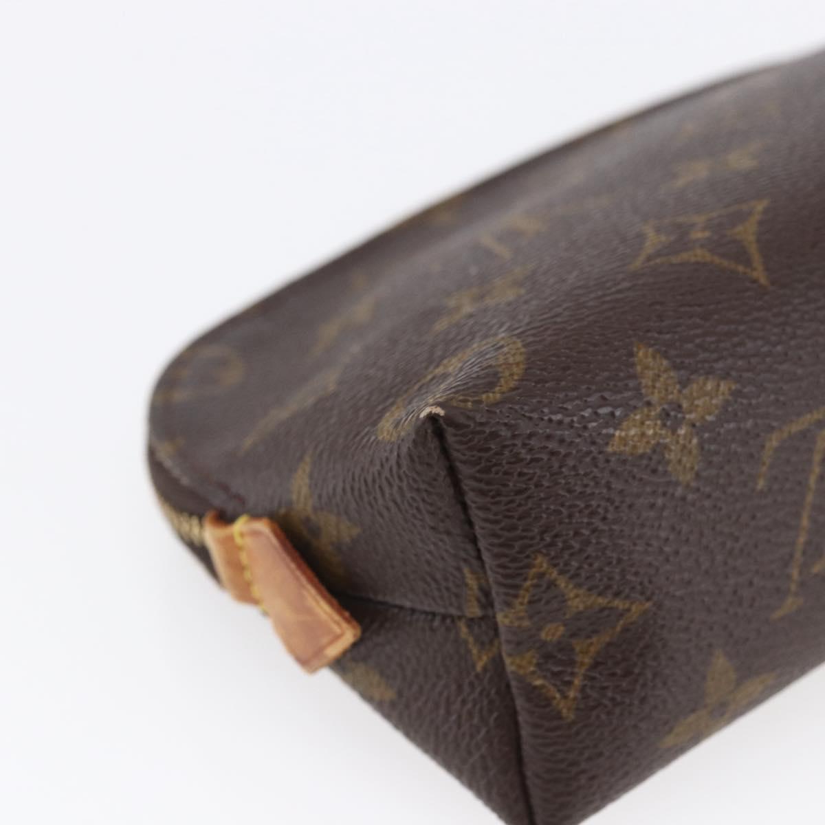 LOUIS VUITTON Monogram Pochette Cosmetic PM Pouch M43998 LV Auth 154862