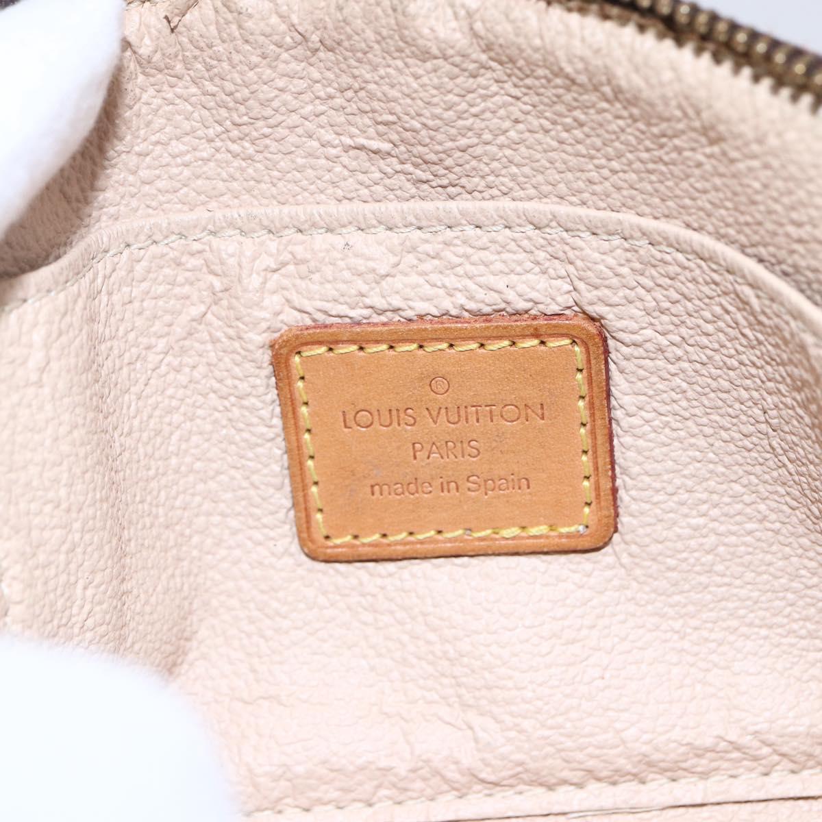 LOUIS VUITTON Monogram Pochette Cosmetic PM Pouch M43998 LV Auth 154862