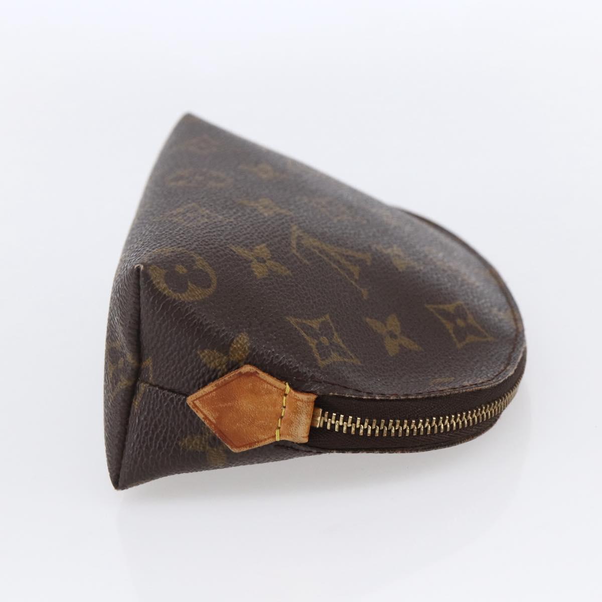 LOUIS VUITTON Monogram Pochette Cosmetic PM Pouch M43998 LV Auth 154862