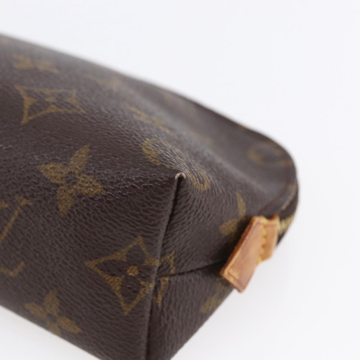 LOUIS VUITTON Monogram Pochette Cosmetic PM Pouch M43998 LV Auth 154862