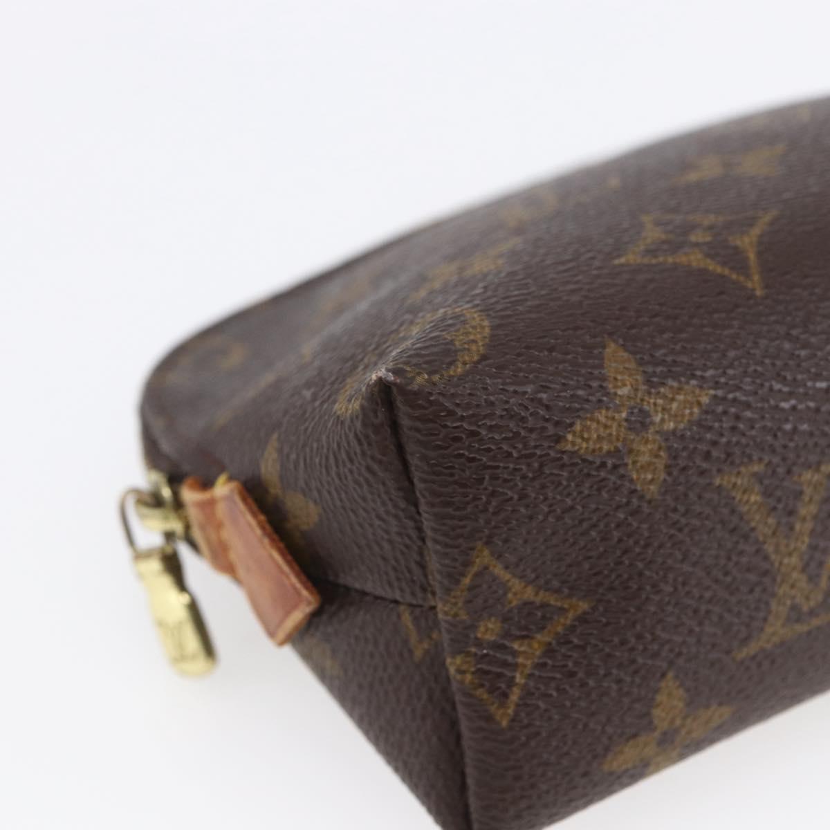 LOUIS VUITTON Monogram Pochette Cosmetic PM Pouch M43998 LV Auth 154862