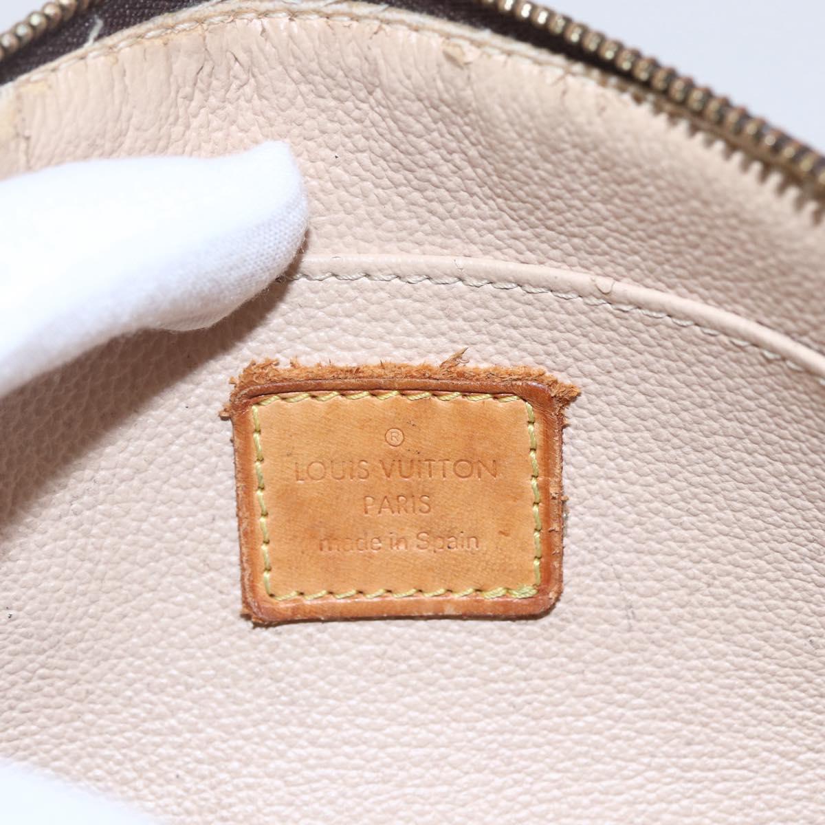 LOUIS VUITTON Monogram Pochette Cosmetic PM Pouch M43998 LV Auth 154863