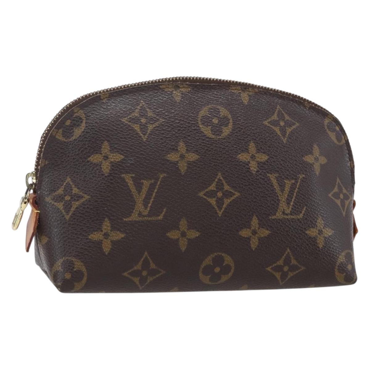 LOUIS VUITTON Monogram Pochette Cosmetic PM Pouch M43998 LV Auth 154863