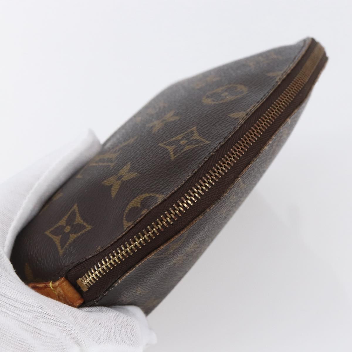 LOUIS VUITTON Monogram Pochette Cosmetic PM Pouch M43998 LV Auth 154863