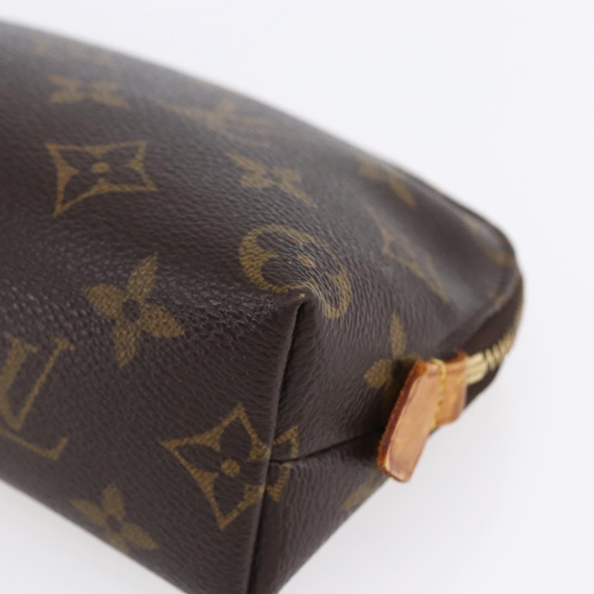 LOUIS VUITTON Monogram Pochette Cosmetic PM Pouch M43998 LV Auth 154863