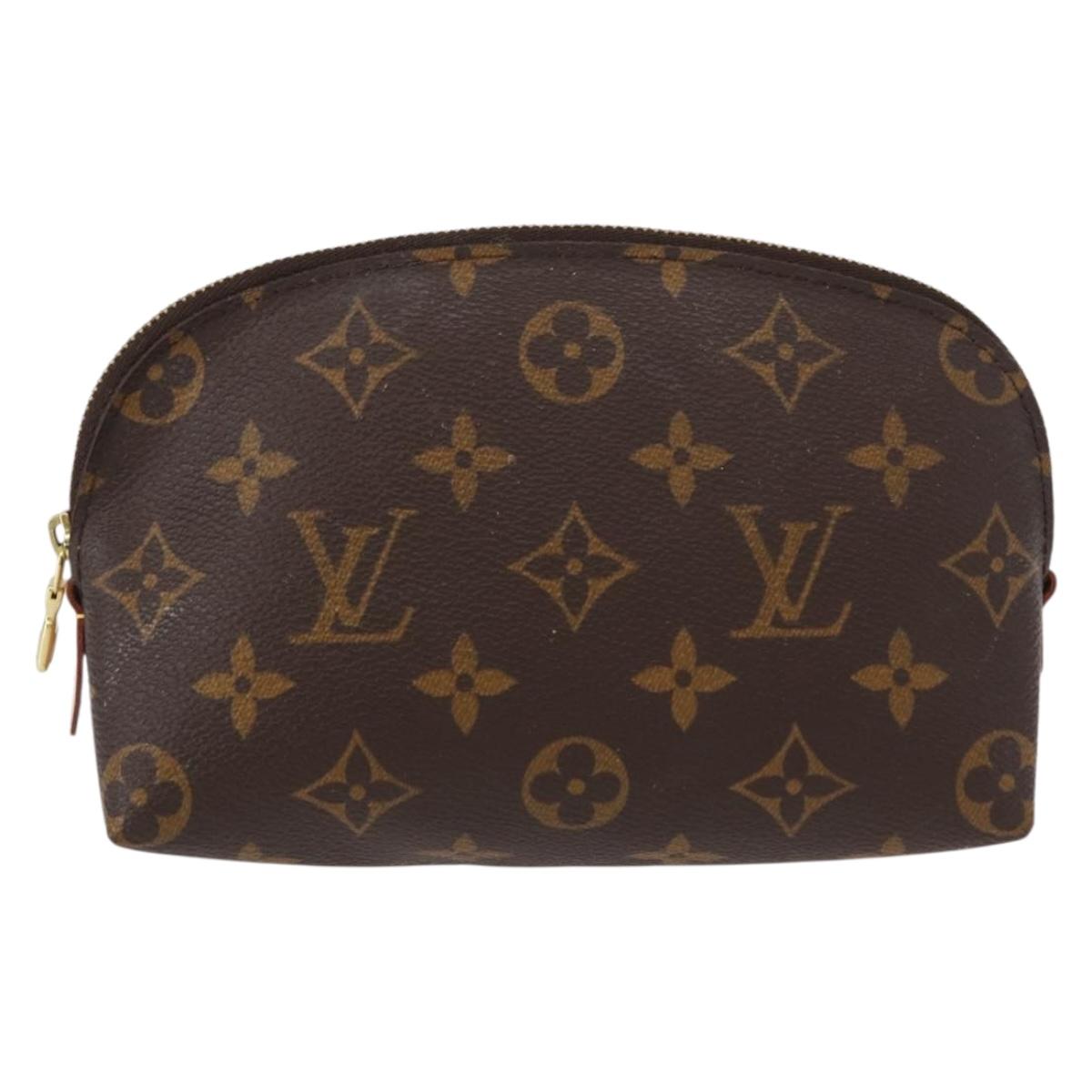 LOUIS VUITTON Monogram Pochette Cosmetic PM Pouch M43998 LV Auth 154864