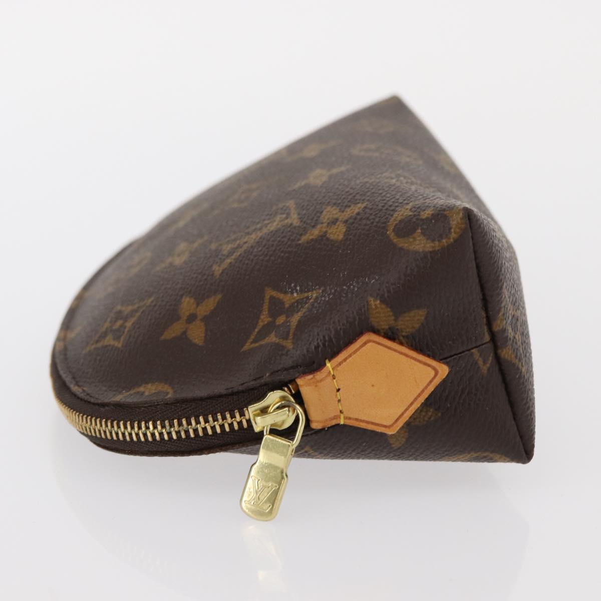 LOUIS VUITTON Monogram Pochette Cosmetic PM Pouch M43998 LV Auth 154864
