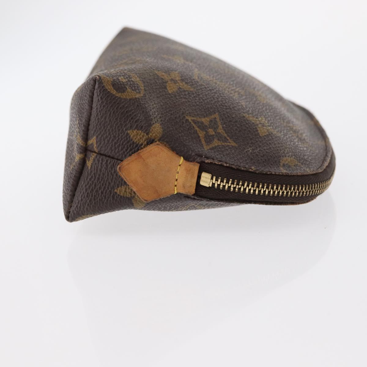 LOUIS VUITTON Monogram Pochette Cosmetic PM Pouch M43998 LV Auth 154865