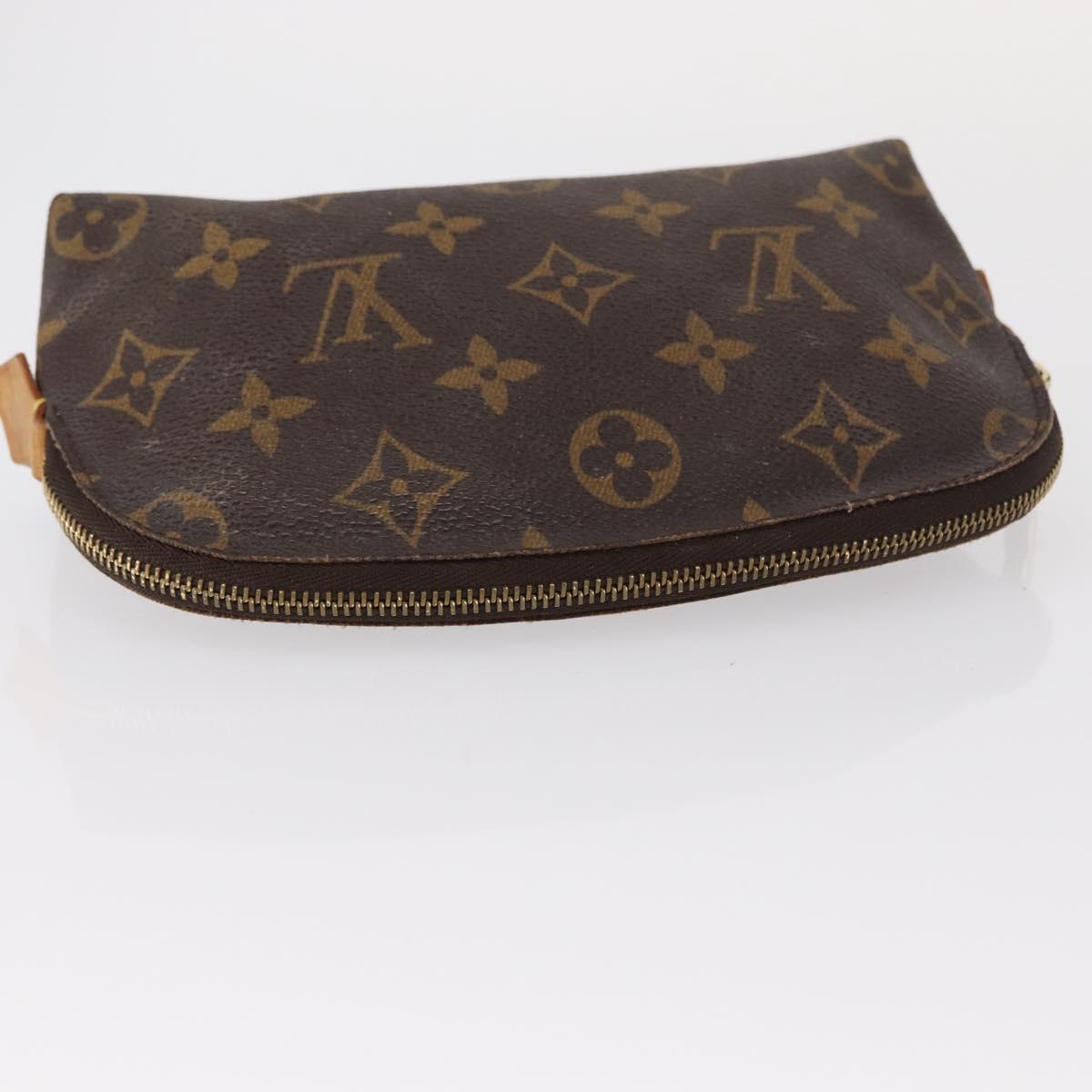 LOUIS VUITTON Monogram Pochette Cosmetic PM Pouch M43998 LV Auth 154865